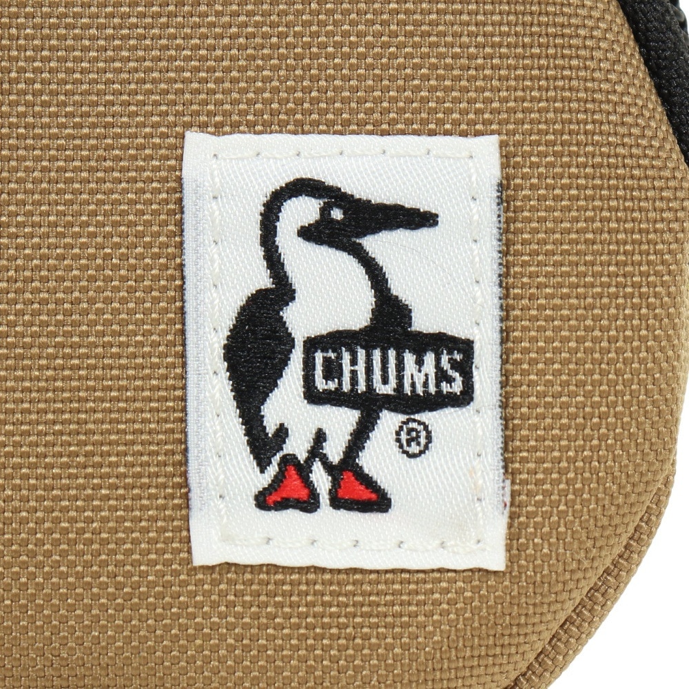チャムス（CHUMS）（メンズ）コインケース マルチケース リサイクルラウンドコインケース CH60-3573-B005 ベージュ 丸形 コンパクト