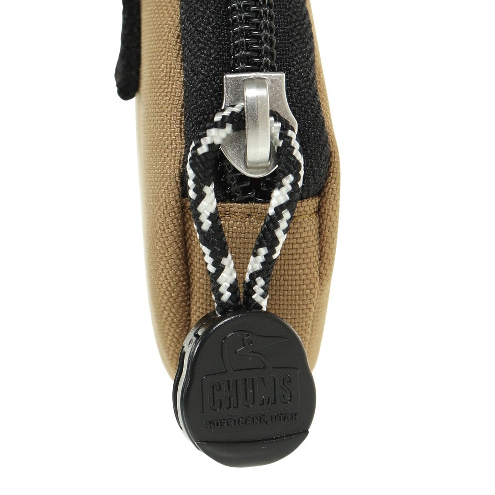 チャムス（CHUMS）（メンズ）コインケース マルチケース リサイクルラウンドコインケース CH60-3573-B005 ベージュ 丸形 コンパクト