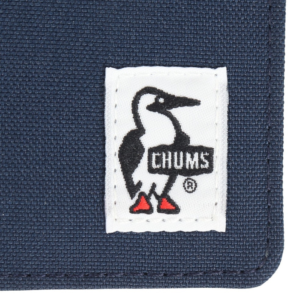 チャムス（CHUMS）（メンズ）カードケース リサイクルパスケース CH60-3575-N001 ネイビー 定期入れ クリアポケット