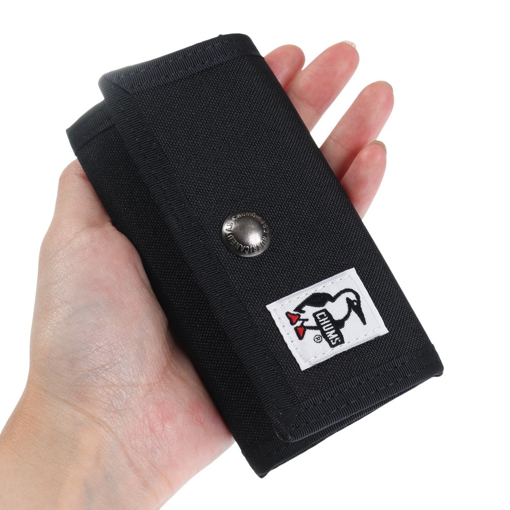 チャムス（CHUMS）（メンズ）リサイクルキーケース CH60-3576-K001 ブラック 6フック カードポケット ユニセックス