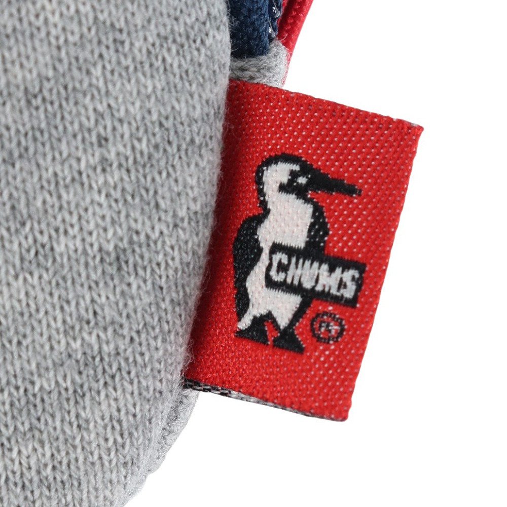 チャムス（CHUMS）（メンズ、レディース）エッグコインケース スウェット CH60-3595-G005 グレー カラビナ付
