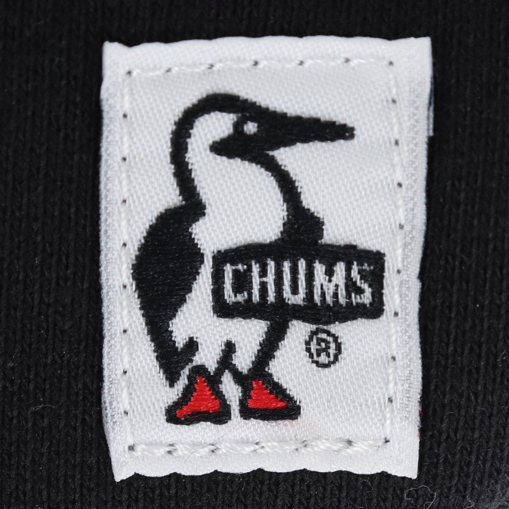 チャムス（CHUMS）（メンズ、レディース）エッグコインケース スウェット CH60-3595-K001 ブラック カラビナ付