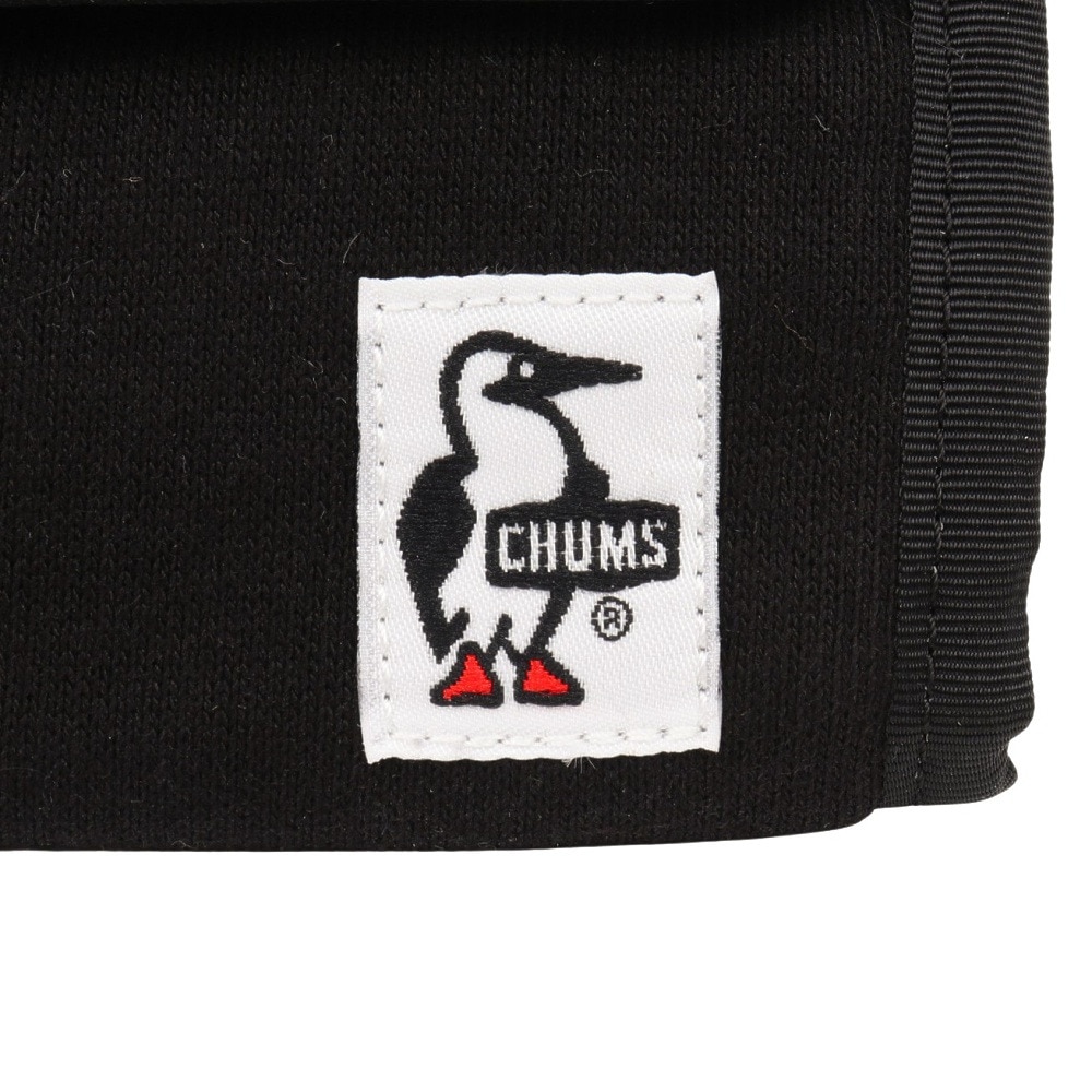 チャムス（CHUMS）（メンズ、レディース）トリフォルドウォレット スウェットナイロン CH60-3612-K018 ブラック