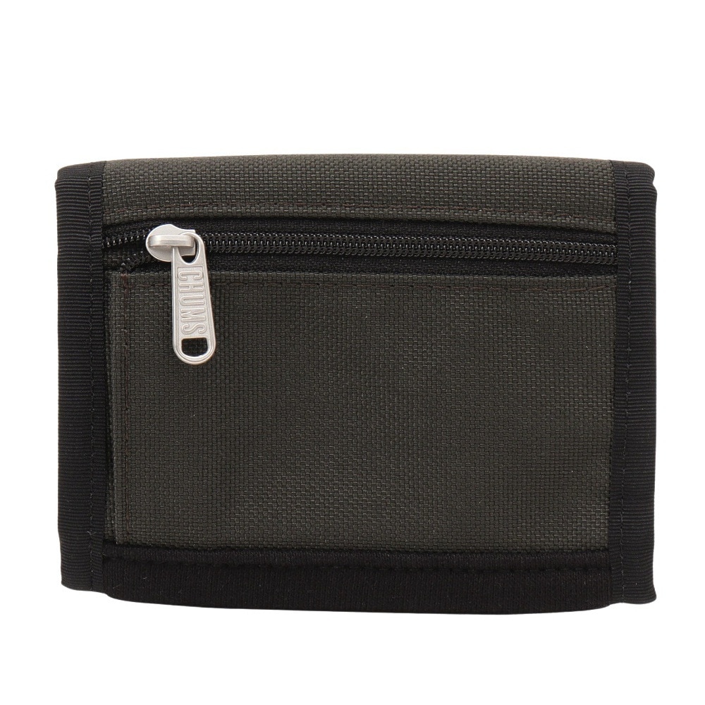 チャムス（CHUMS）（メンズ、レディース）トリフォルドウォレット スウェットナイロン CH60-3612-K018 ブラック