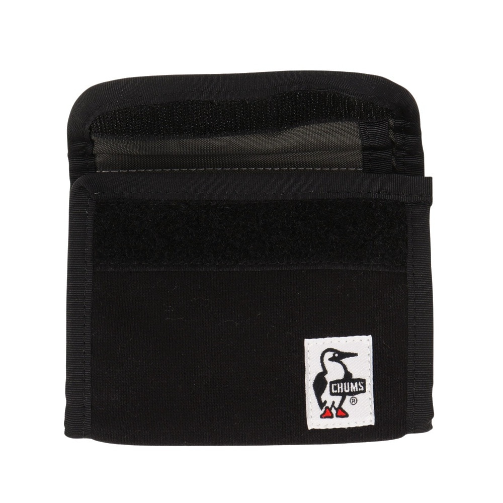 チャムス（CHUMS）（メンズ、レディース）トリフォルドウォレット スウェットナイロン CH60-3612-K018 ブラック