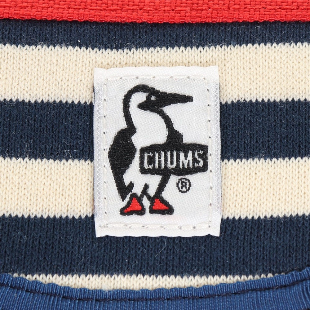 チャムス（CHUMS）（メンズ、レディース）キーケース スウェットナイロン CH60-3616-N060 ネイビー×レッド