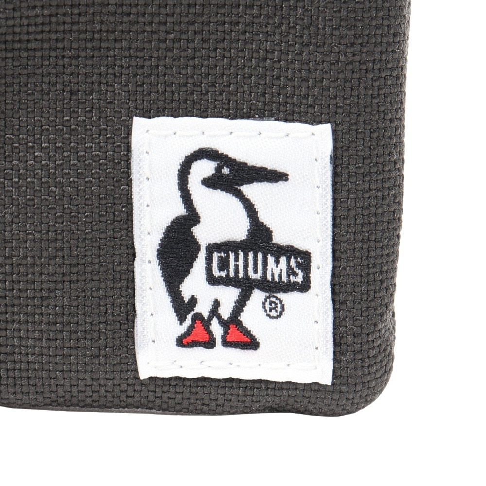 チャムス（CHUMS）（メンズ、レディース）コミューター パスケース スウェットナイロン CH60-3619-K018 ブラック