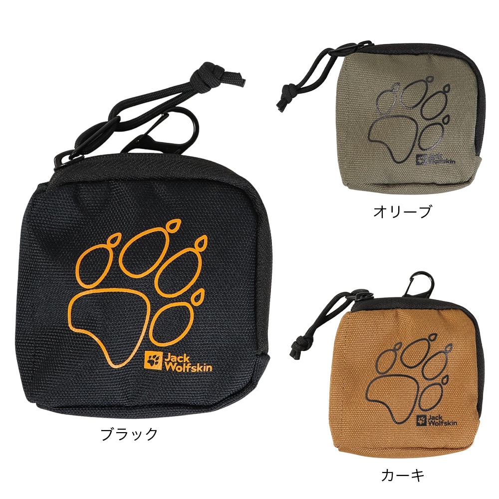 ジャックウルフスキン（JackWolfskin）（メンズ）財布 カードケース JP MF PAW ウォレット 2011331-6000 ブラック