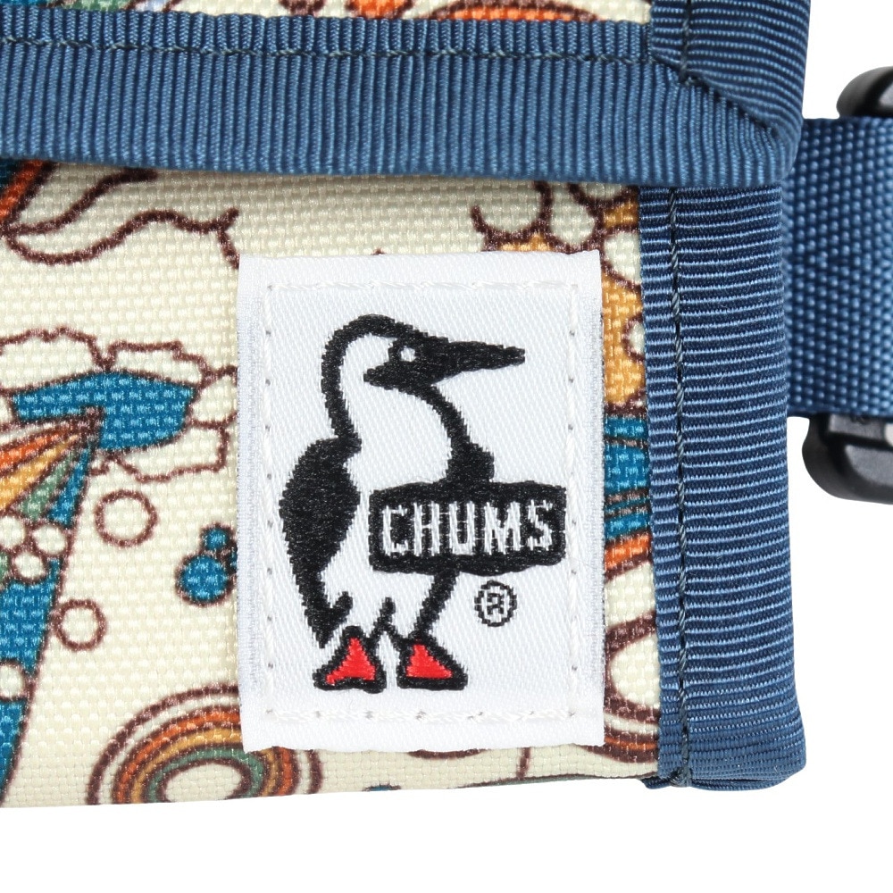 チャムス（CHUMS）（メンズ、レディース、キッズ）三つ折り財布 リサイクルコンパクト ウォレット CH60-3467-Z292 ブルー×ホワイト