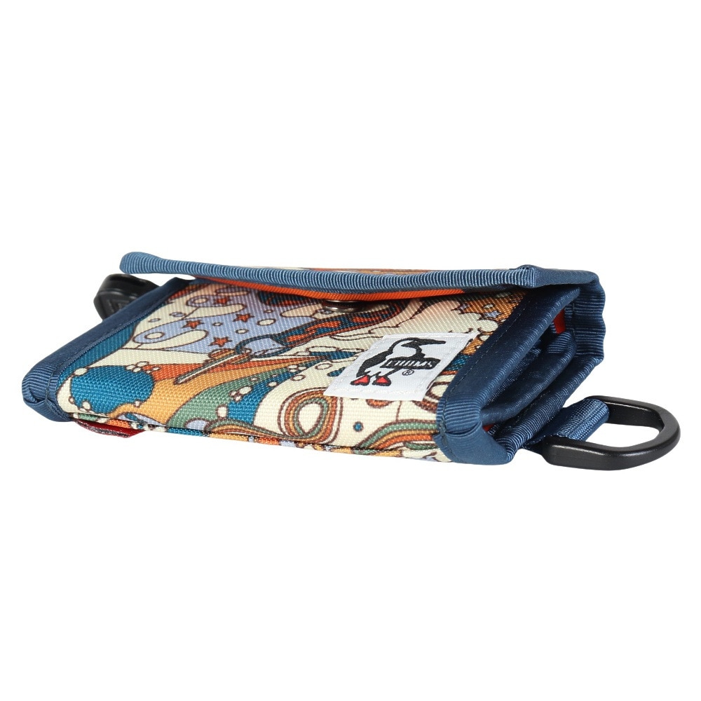 チャムス（CHUMS）（メンズ、レディース、キッズ）三つ折り財布 リサイクルコンパクト ウォレット CH60-3467-Z292 ブルー×ホワイト