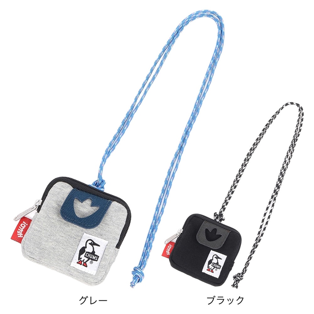 チャムス（CHUMS）（メンズ、レディース）コインケース グラッシーズフック コインケース スウェットナイロン CH60-3650-K018