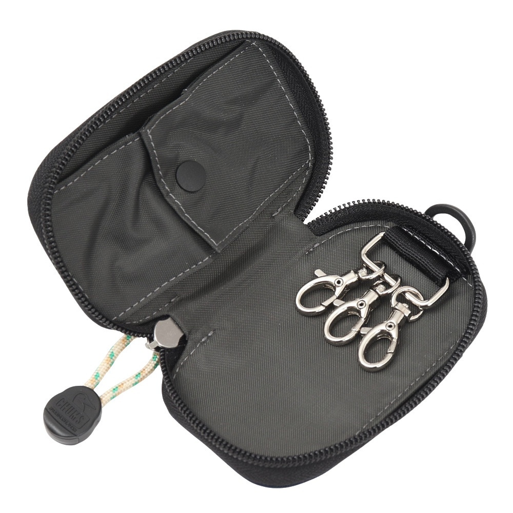 チャムス（CHUMS）（メンズ、レディース）リサイクル オーバル キージップケース CH60-3991-N001