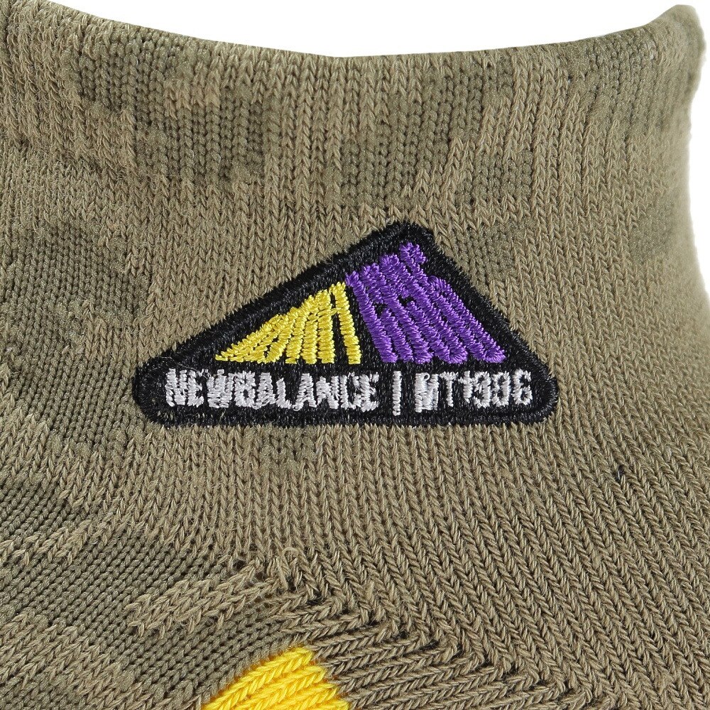 ニューバランス（new balance）（メンズ、レディース）アウトドア トレッキング オーガニックコットン アンクル ソックス MT1996 JASL2919DRC