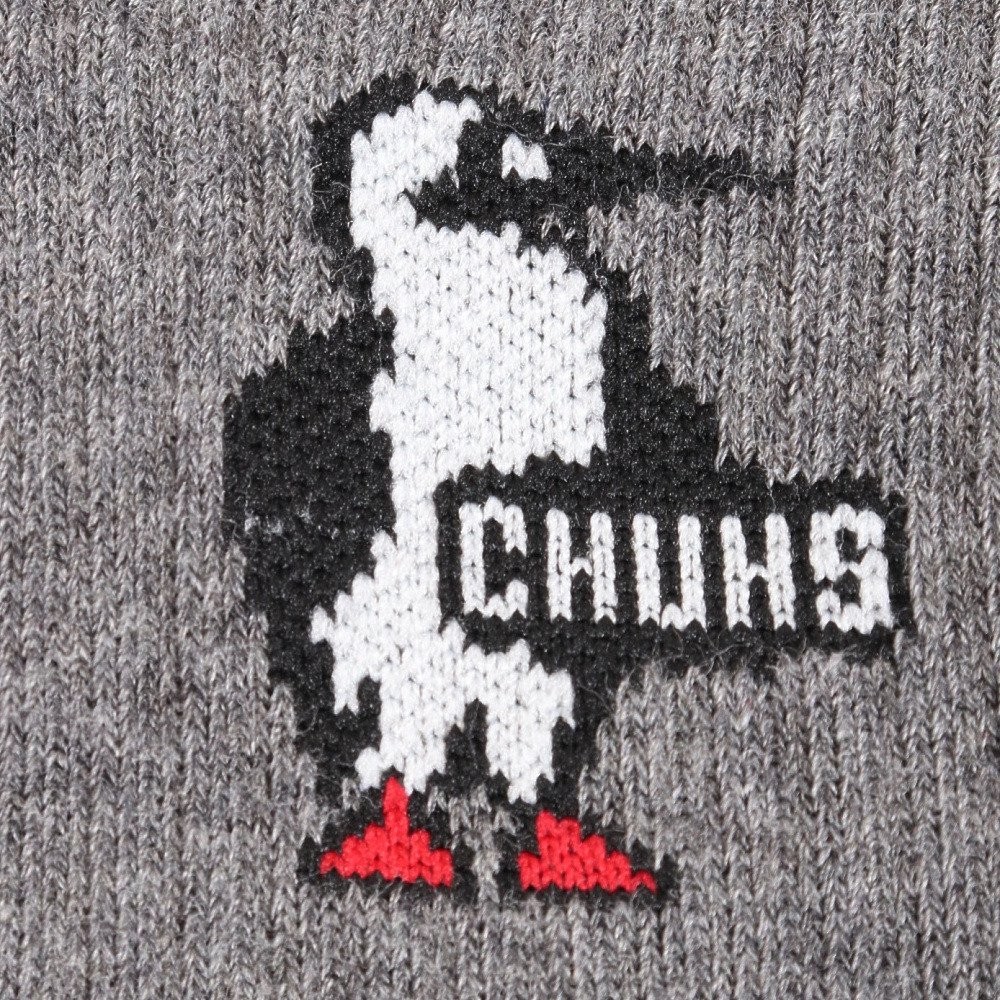 チャムス（CHUMS）（メンズ、レディース）靴下 3足組 チャムスブービー クルーソックス CH06-1112-0000 ホワイト グレー ブラック