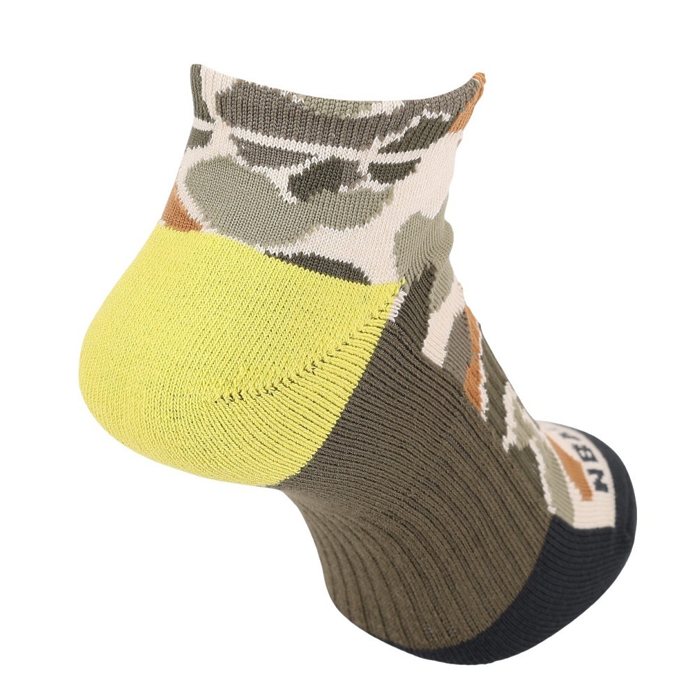 ニューバランス（new balance）（メンズ、レディース）ソックス 靴下 MT1996 アンクルソックス LAS35652BE カーキ