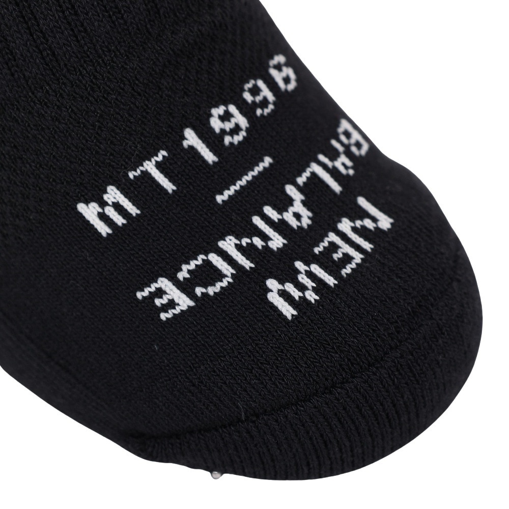 ニューバランス（new balance）（メンズ）ソックス 靴下 MT1996 ショートソックス LAS35653BK ブラック