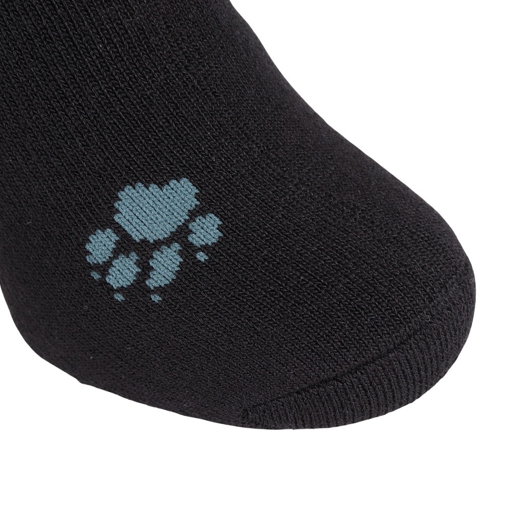 ジャックウルフスキン（JackWolfskin）（メンズ）ソックス 靴下 JP RETRO ラインロゴソックス 5032911-6000 ブラック