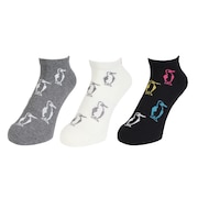 (メンズ)3Pブービーアンクルソックス CH06-1127-0000