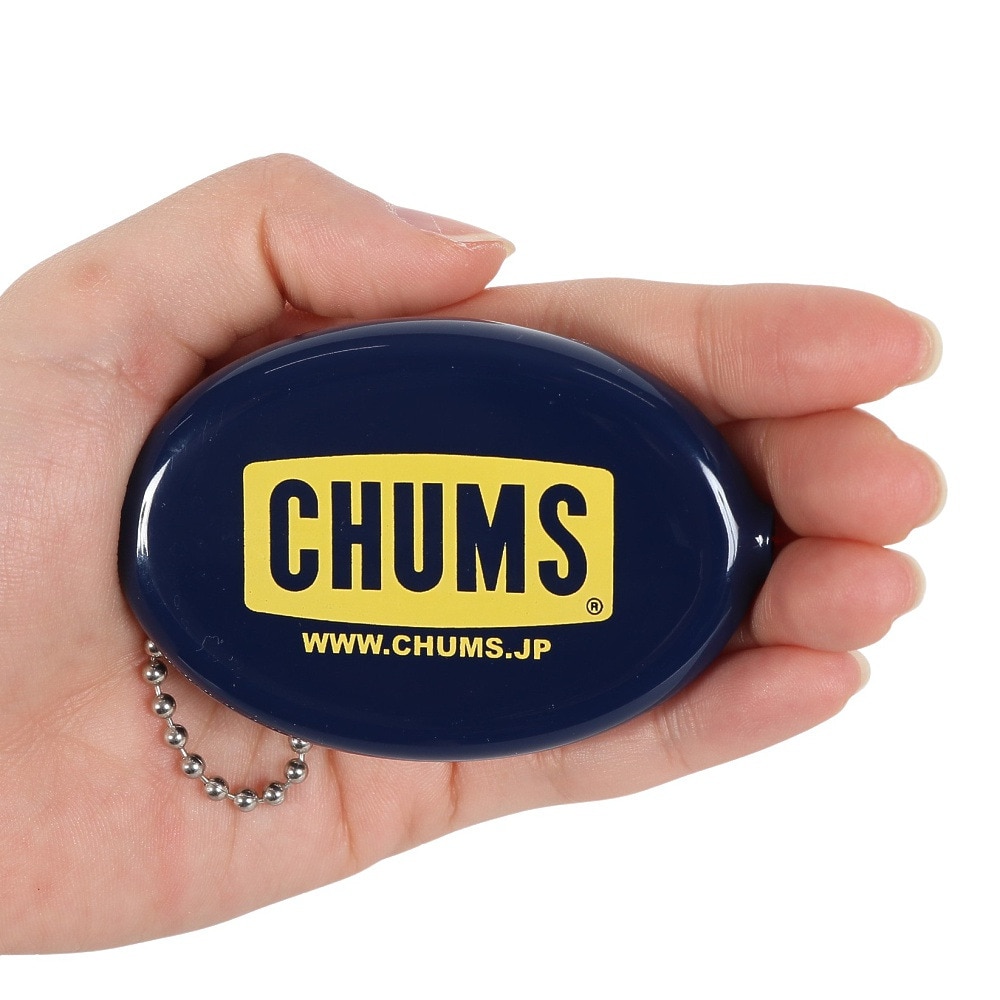 チャムス（CHUMS）（メンズ、レディース）コインケース チャムスロゴクイコインウィズ ボールチェーン CH61-1150-N001 ネイビー