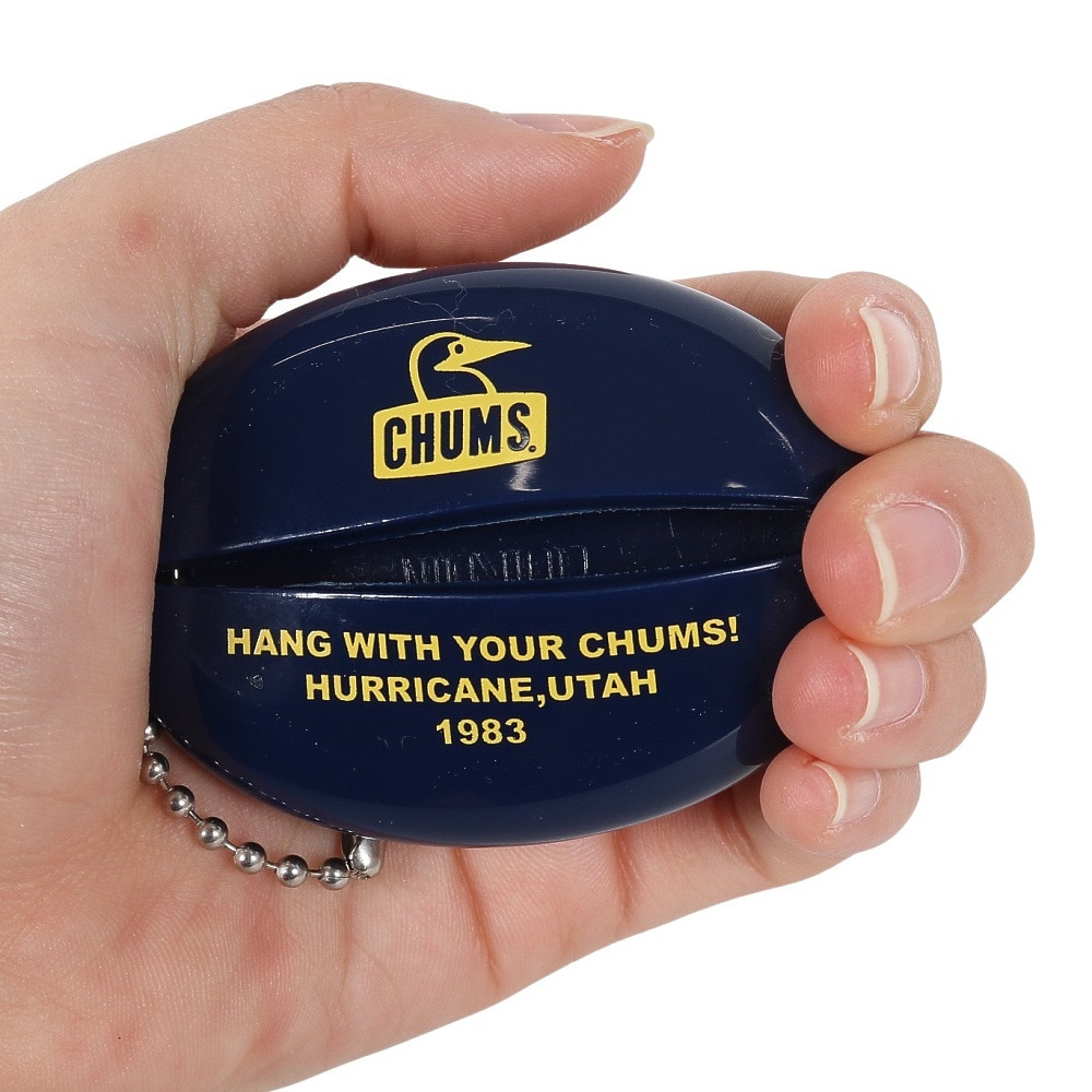 チャムス（CHUMS）（メンズ、レディース）コインケース チャムスロゴクイコインウィズ ボールチェーン CH61-1150-N001 ネイビー