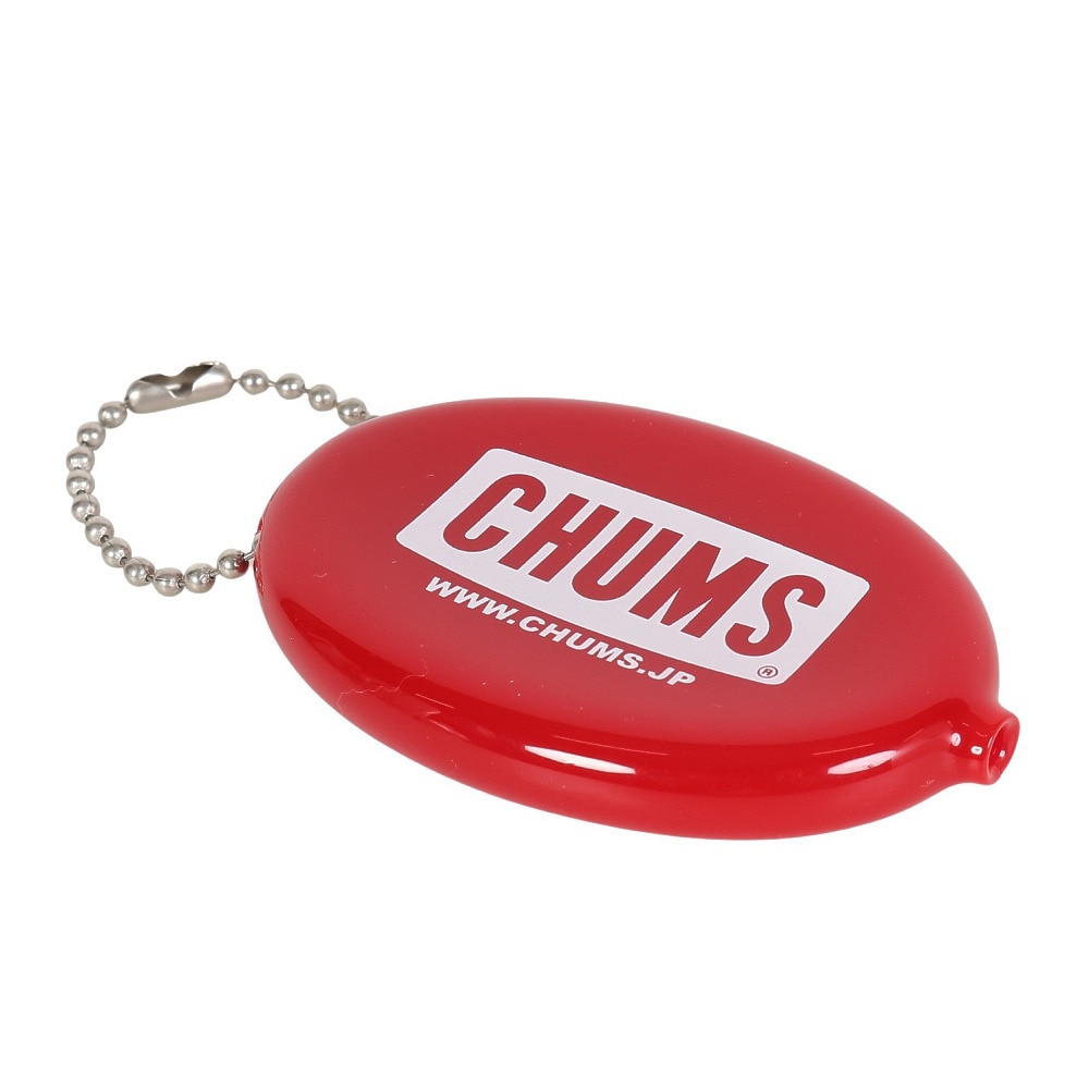 チャムス（CHUMS）（メンズ、レディース）コインケース チャムスロゴクイコインウィズ ボールチェーン CH61-1150-R001 レッド