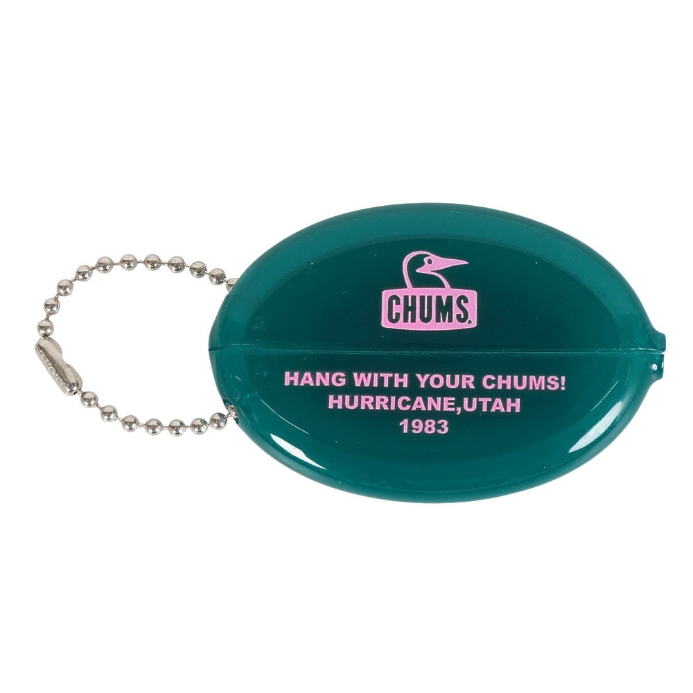 チャムス（CHUMS）（メンズ、レディース）コインケース チャムスロゴクイコインウィズ ボールチェーン CH61-1150-T001 ブルー
