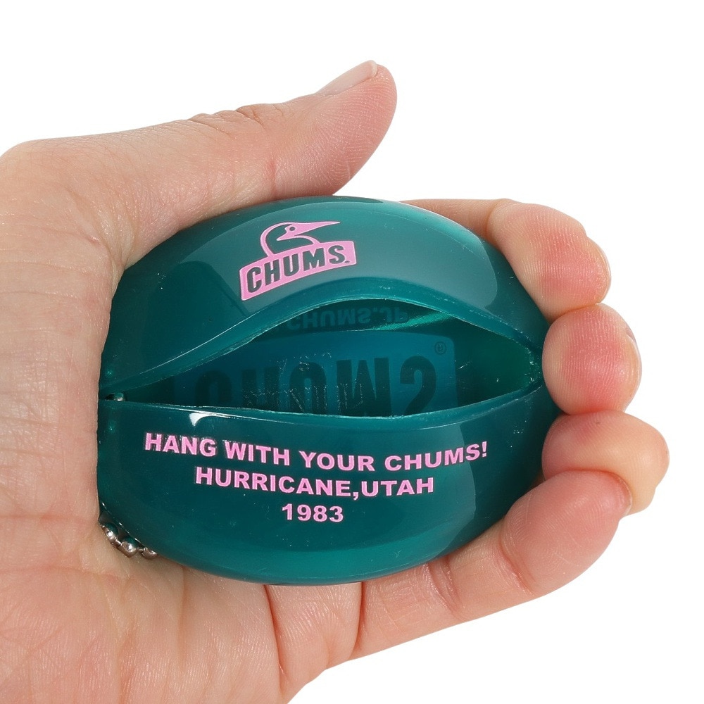 チャムス（CHUMS）（メンズ、レディース）コインケース チャムスロゴクイコインウィズ ボールチェーン CH61-1150-T001 ブルー