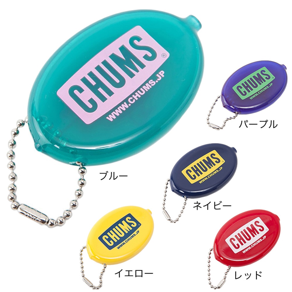 チャムス（CHUMS）（メンズ、レディース）コインケース チャムスロゴクイコインウィズ ボールチェーン CH61-1150-N001 ネイビー