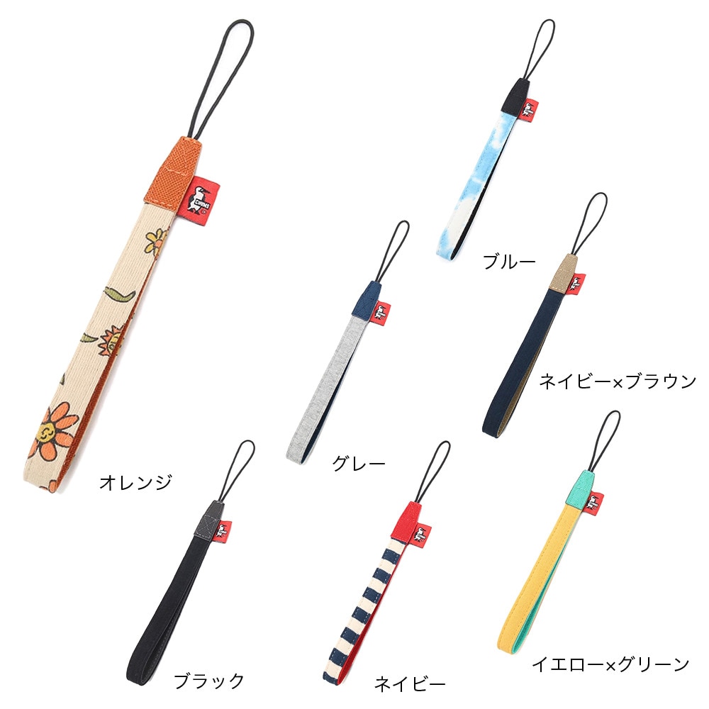 チャムス（CHUMS）（メンズ、レディース）カメラ リストストラップ スウェットナイロン CH62-1945-Z265 ブルー 