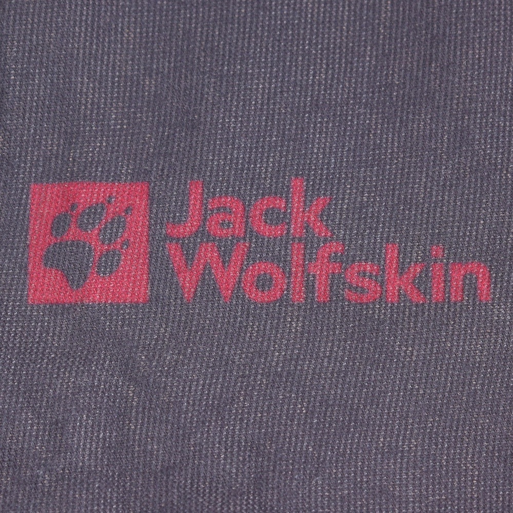 ジャックウルフスキン（JackWolfskin）（メンズ）ネックウォーマー BASIC ネックゲイター 1911301-2213 グレー× レッド