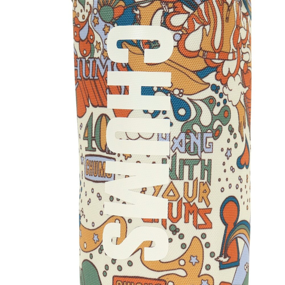 チャムス（CHUMS）（メンズ、レディース、キッズ）ドリンクホルダー リサイクルチャムスボトルホルダー CH60-3581-Z292 ブルー×オレンジ 500ml