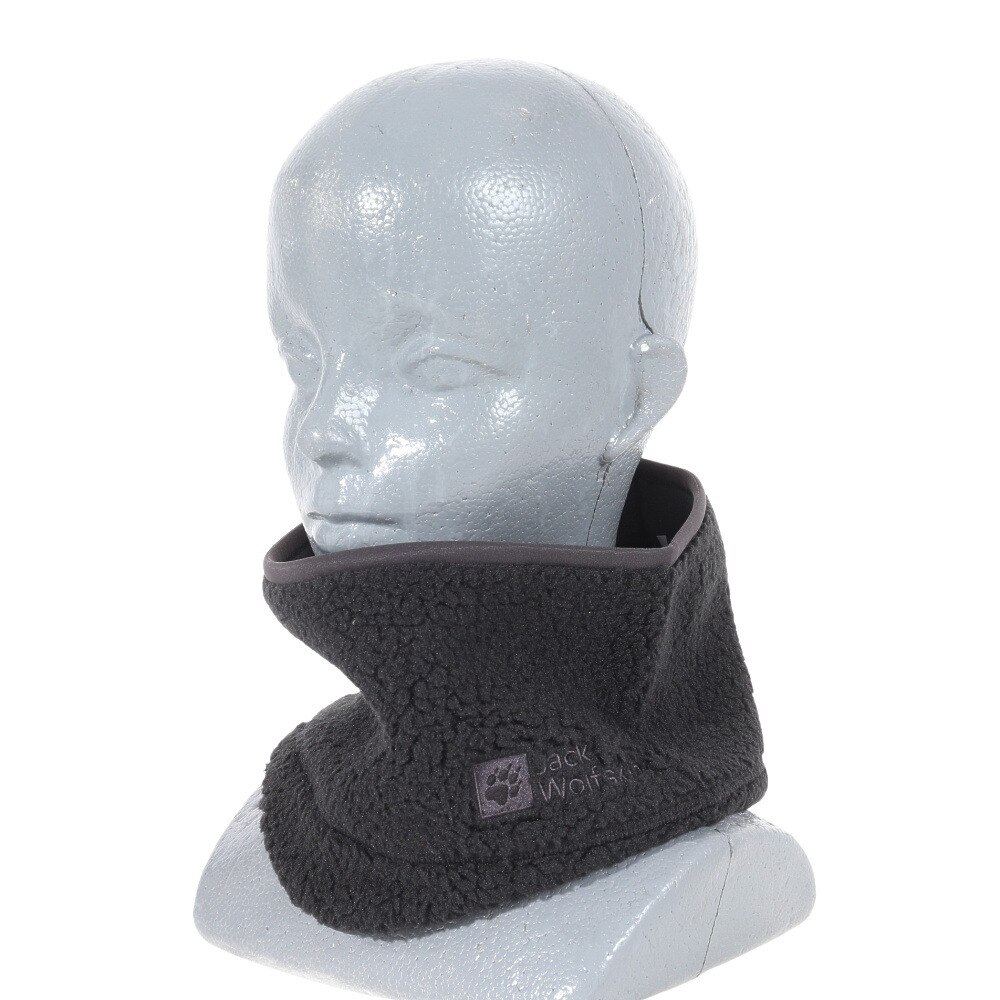ジャックウルフスキン（JackWolfskin）（メンズ、レディース）ネックガード JP FRST CL ネックゲイター 5032671-6000 ブラック