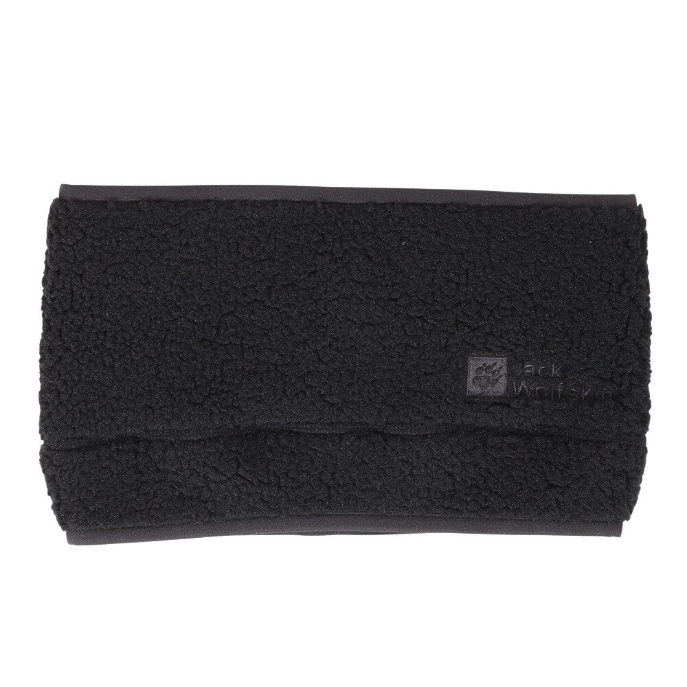 ジャックウルフスキン（JackWolfskin）（メンズ、レディース）ネックガード JP FRST CL ネックゲイター 5032671-6000 ブラック