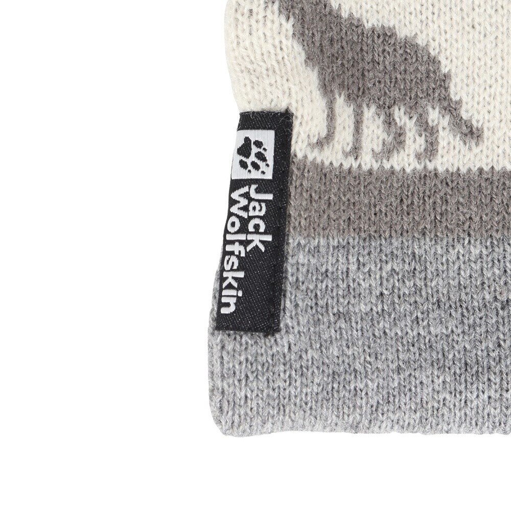 ジャックウルフスキン（JackWolfskin）（メンズ、レディース）マフラー スヌード JP P JQ CMPCT スカーフ 5032711-6203 グレー