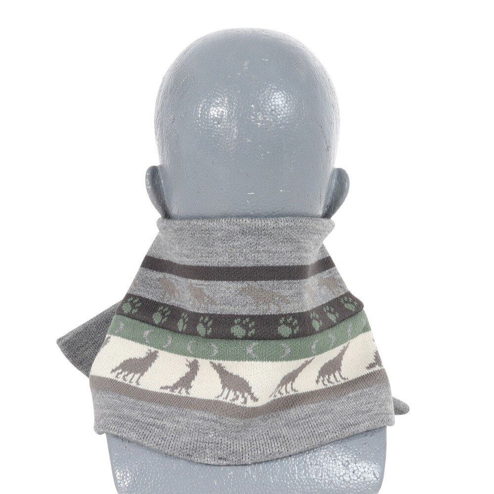 ジャックウルフスキン（JackWolfskin）（メンズ、レディース）マフラー スヌード JP P JQ CMPCT スカーフ 5032711-6203 グレー