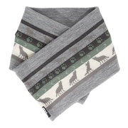 ジャックウルフスキン(JackWolfskin)(メンズ、レディース)マフラー スヌード JP P JQ CMPCT スカーフ 5032711-6203 グレー