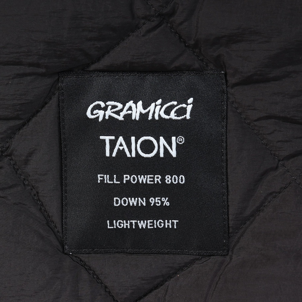 グラミチ（Gramicci）（メンズ、レディース）ダウンスカーフ G4FA-102-TG-BLACK
