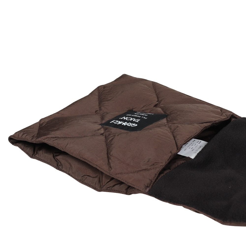 グラミチ（Gramicci）（メンズ、レディース）ダウンスカーフ G4FA-102-TG-DARK BROWN