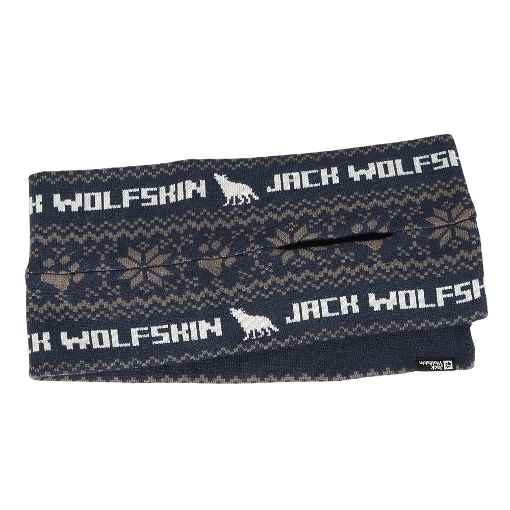 ジャックウルフスキン（JackWolfskin）（メンズ）ポー ジャカードマフラー A63645-C0410