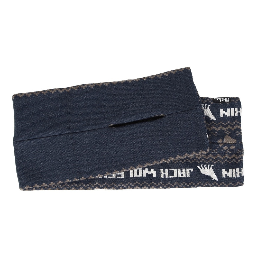 ジャックウルフスキン（JackWolfskin）（メンズ）ポー ジャカードマフラー A63645-C0410