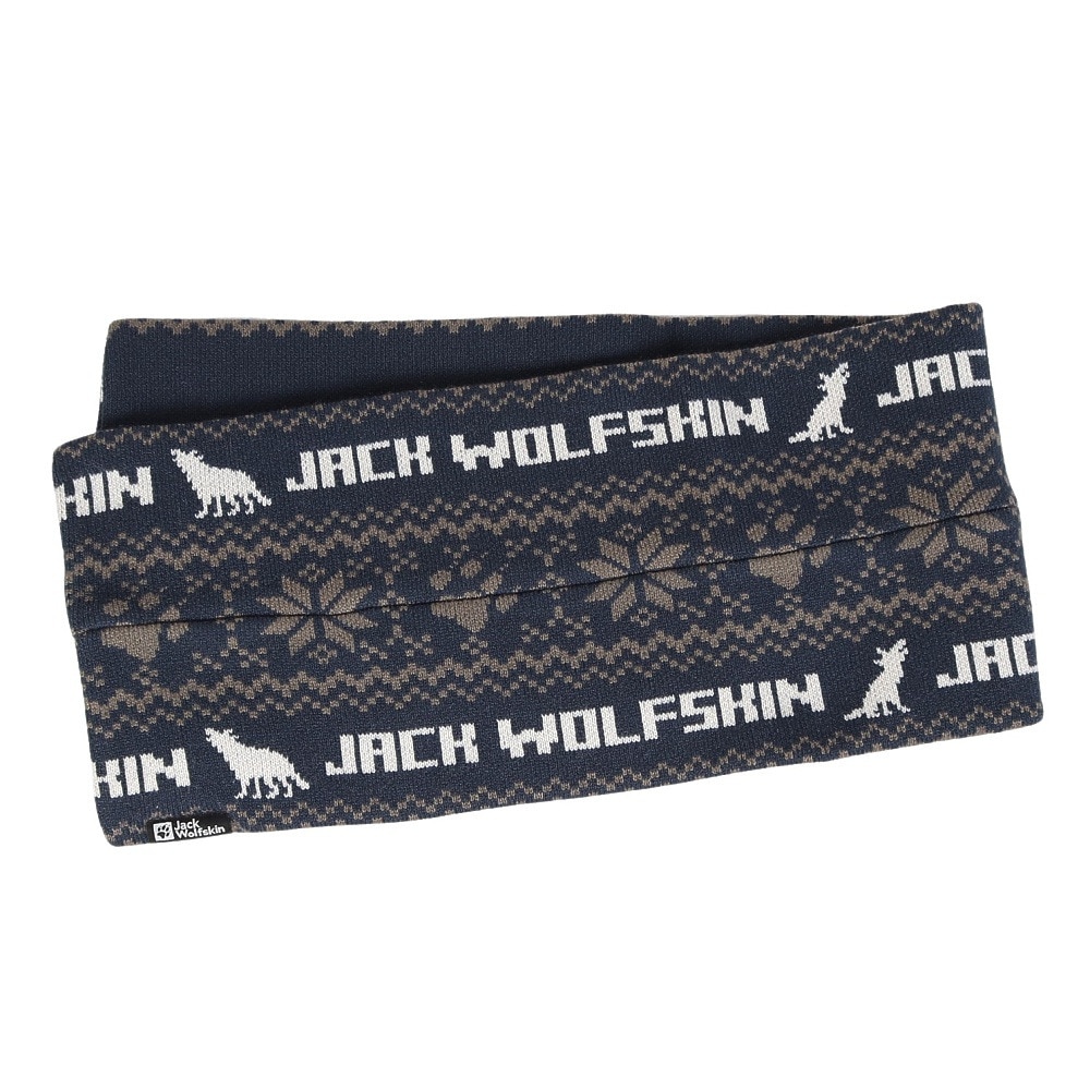 ジャックウルフスキン（JackWolfskin）（メンズ）ポー ジャカードマフラー A63645-C0410