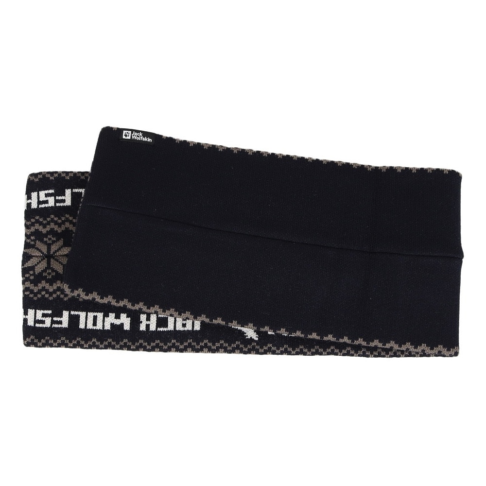 ジャックウルフスキン（JackWolfskin）（メンズ、レディース）ポー ジャカードマフラー A63645-C0413