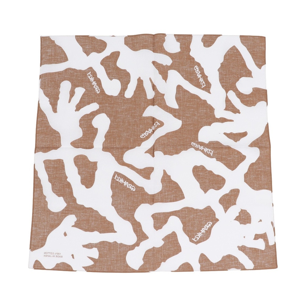 グラミチ（Gramicci）（メンズ、レディース）バーリーランニングマンバンダナ G5SA-151-BROWN