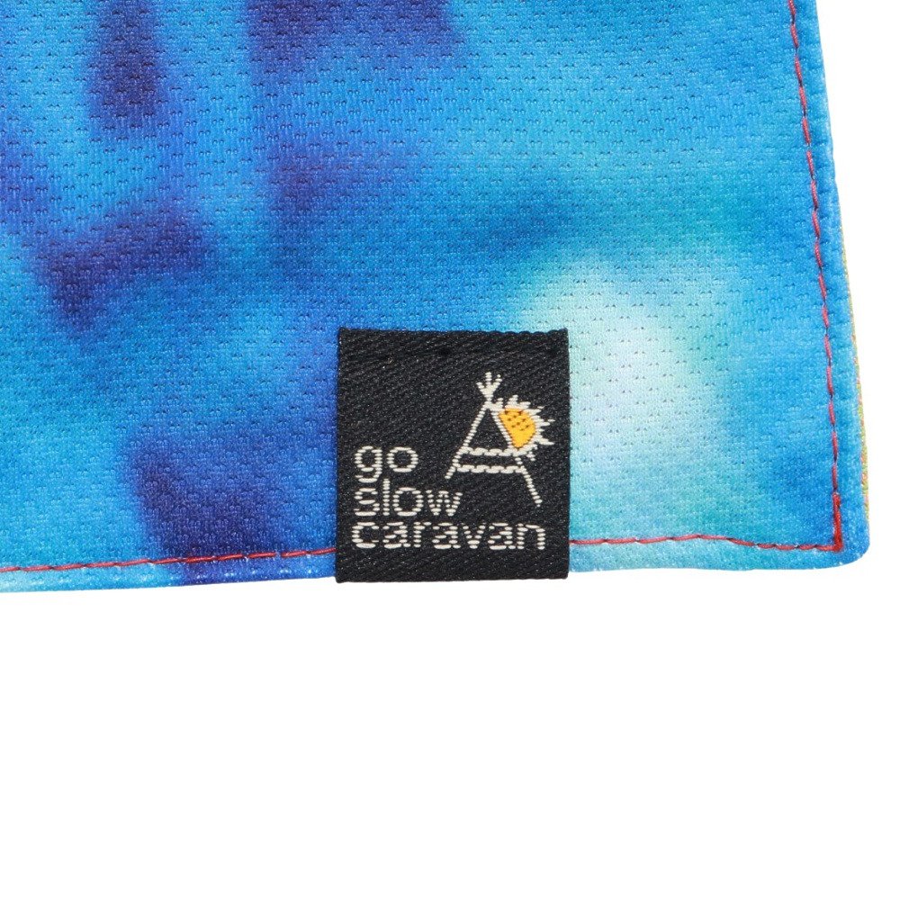 ゴースローキャラバン（GOSLOWCARAVAN）（メンズ、レディース、キッズ）吸水速乾UV そとあそびタオル 345701 タイダイ