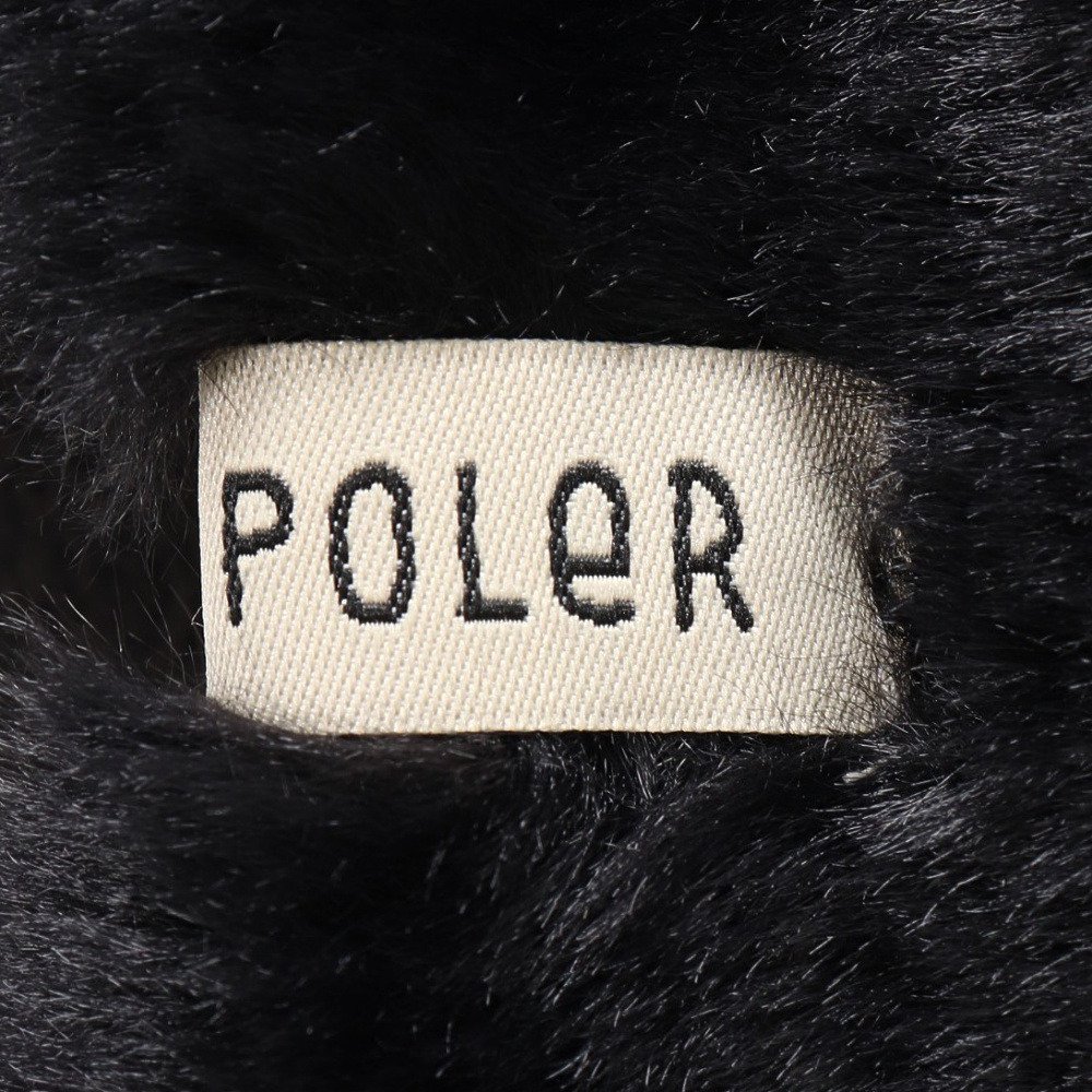 ポーラー（POLER）（メンズ）REV FUR ネックウォーマー 253MCV0106-BLK