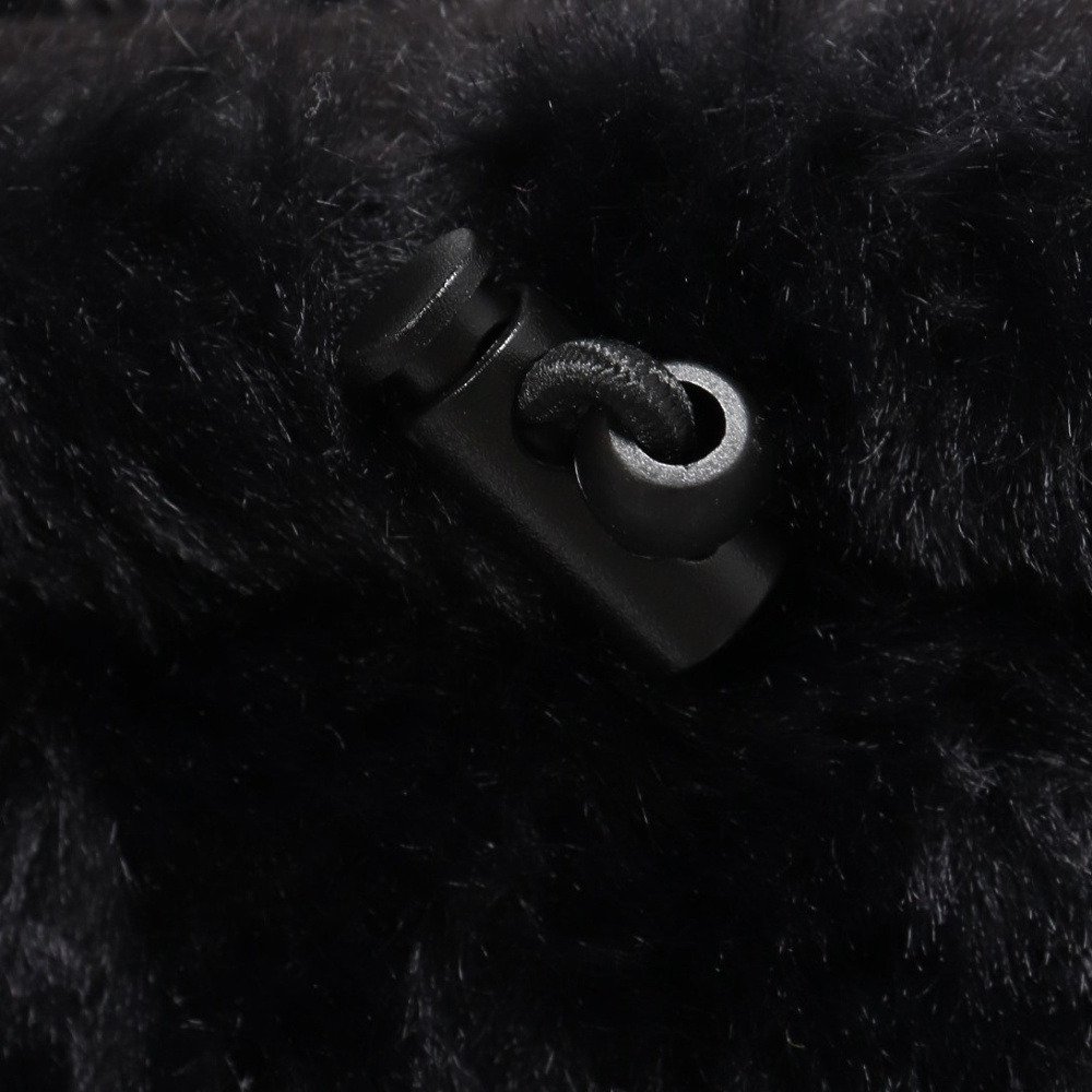 ポーラー（POLER）（メンズ）REV FUR ネックウォーマー 253MCV0106-BLK