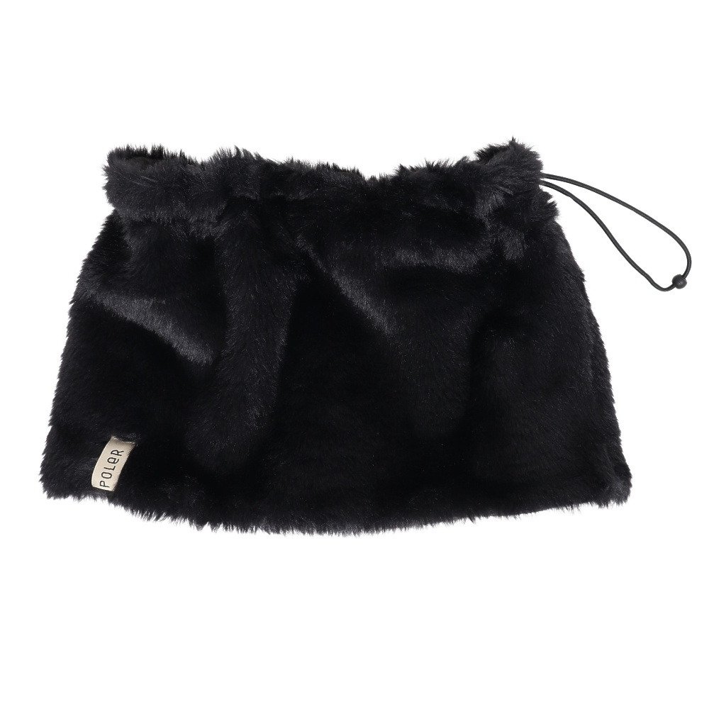 ポーラー（POLER）（メンズ）REV FUR ネックウォーマー 253MCV0106-BLK