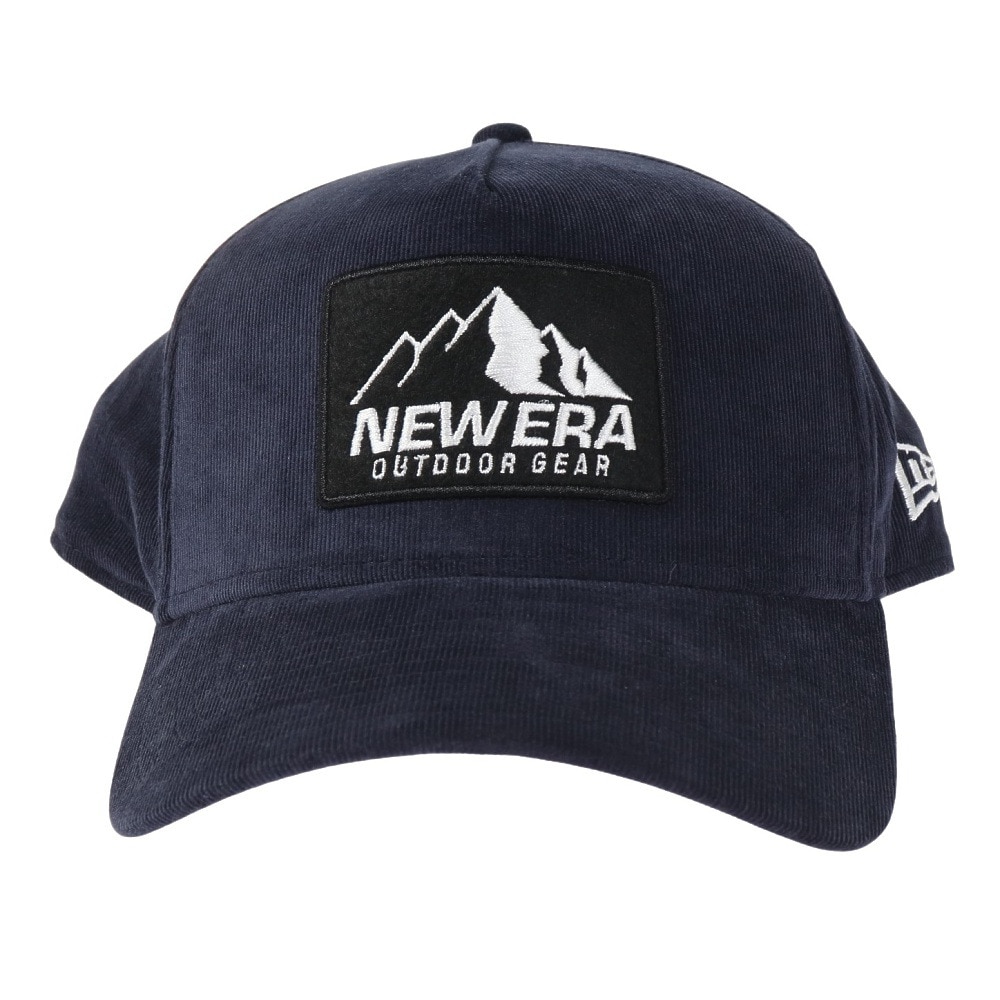 ニューエラ（NEW ERA）（メンズ、レディース）帽子 キャップ 9FORTY A-Frame マイクロコーデュロイ マウンテンロゴ フェルトパッチ 13327704