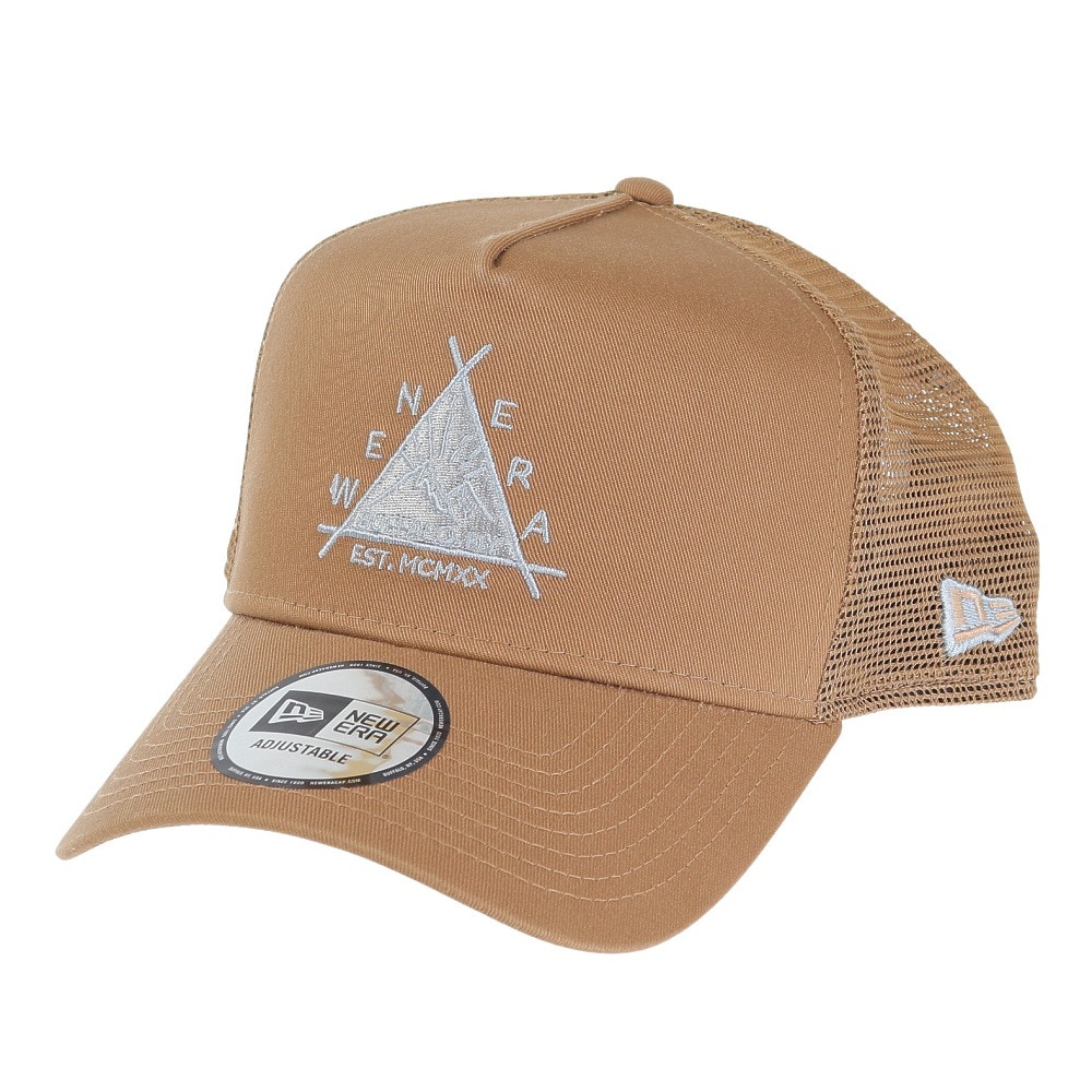 ニューエラ（NEW ERA）（メンズ）帽子 キャップ アウトドア レジャー 9FORTY A-Frame トラッカー Triangle Sunrise Logo Cap 13516241