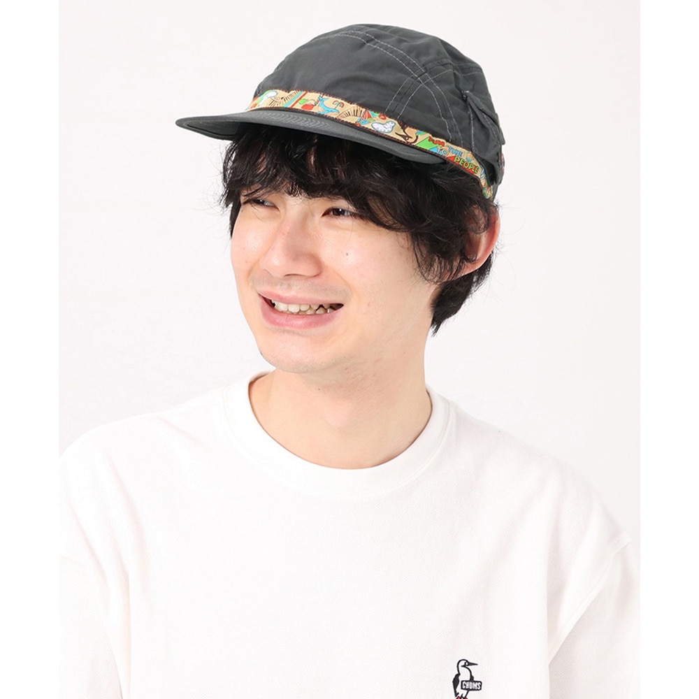 チャムス（CHUMS）（メンズ、レディース）帽子 キャップ フェスキャップ CH05-1284-K009 ブラック